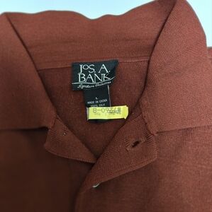 Jos. A. Bank Men's 100% Silk Pullover